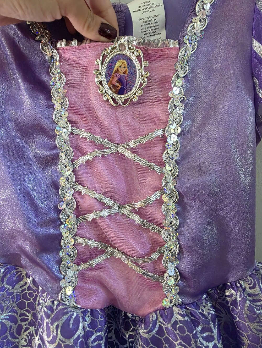 Disney Rapunzel Dress - Picture 2 of 4